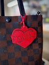 Bag Tag: Mom Heart