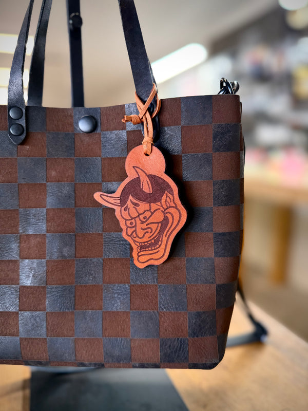 Bag Tag: Hannya Mask
