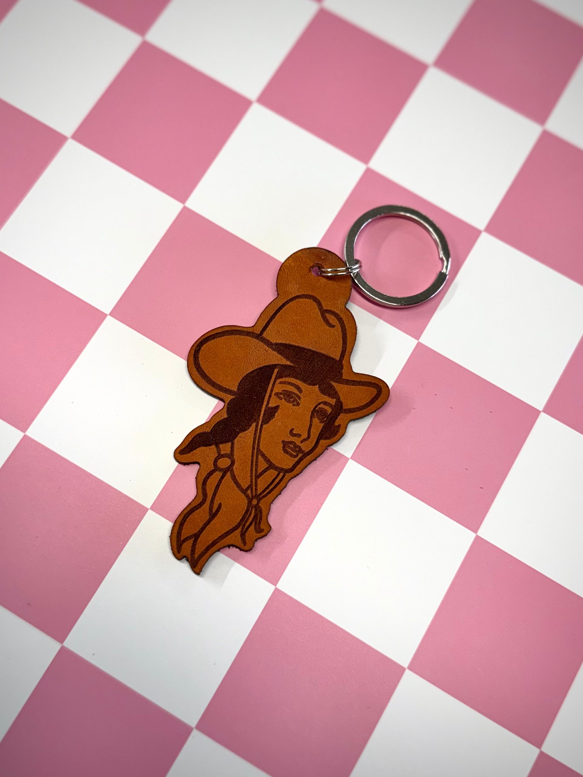 Keychain: Cowgirl