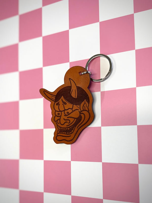 Keychain: Hannya Mask