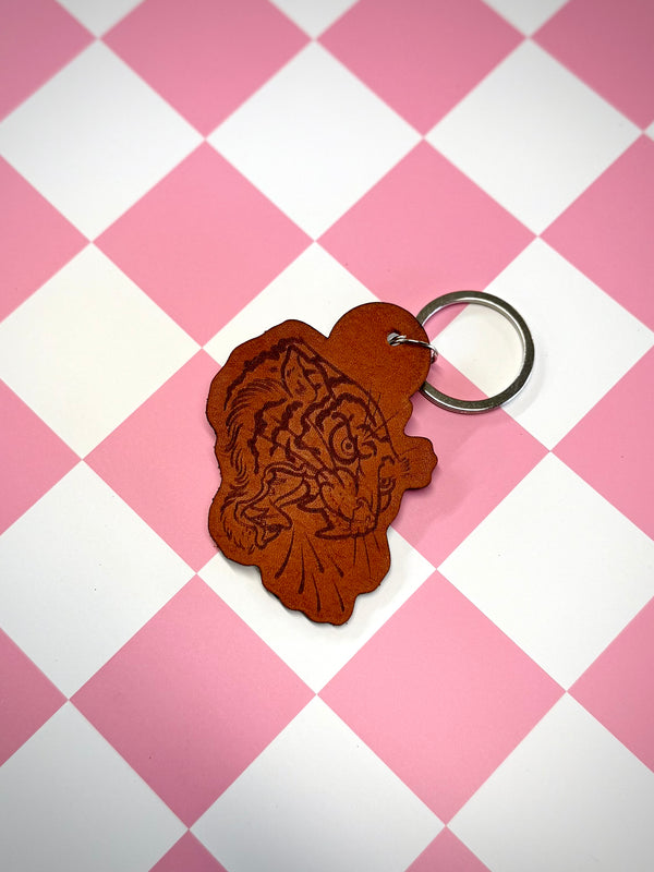 Keychain: Tiger Head
