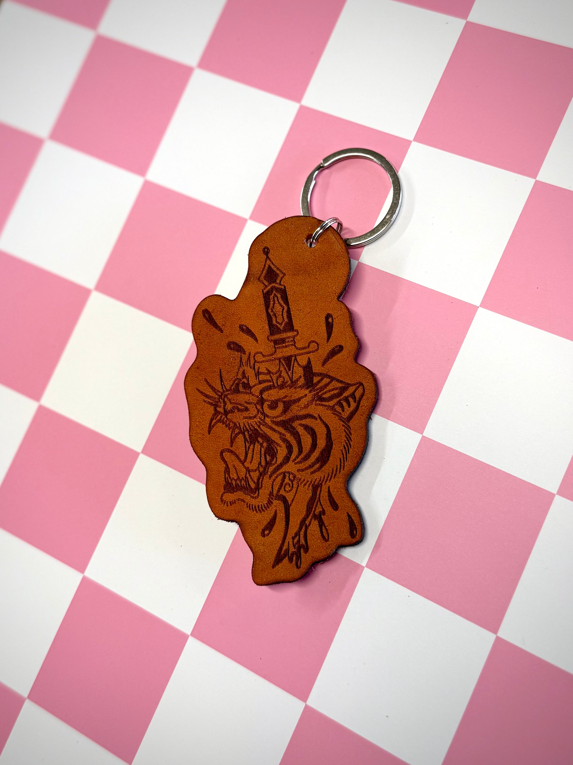 Keychain: Tiger Dagger