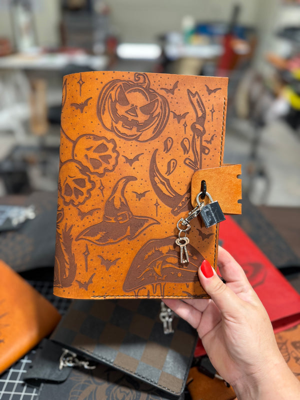 Secret Keeper Journal Cover: Haunted Flash