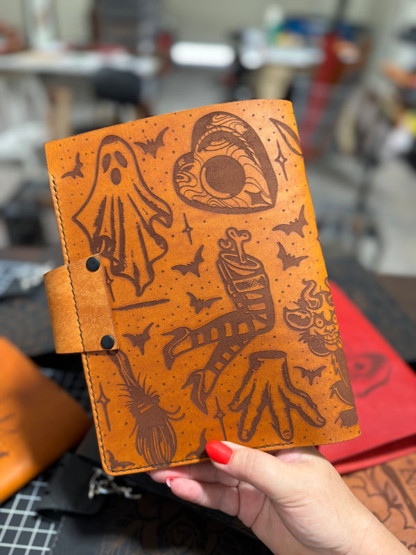 Secret Keeper Journal Cover: Haunted Flash