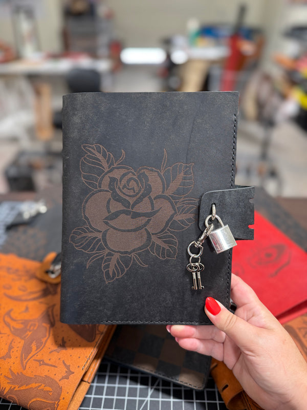 Secret Keeper Journal Cover: Rose