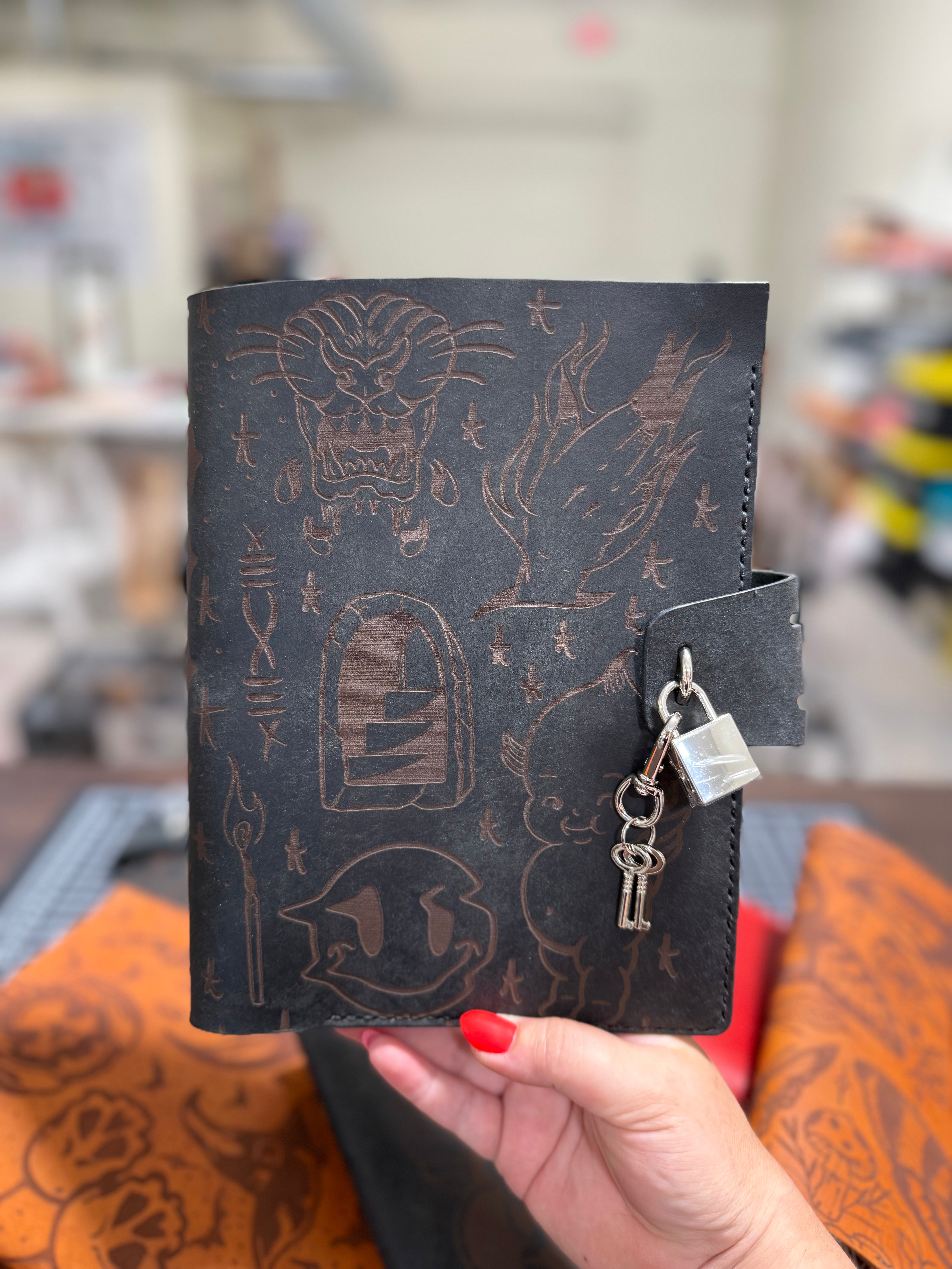 Secret Keeper Journal Cover: Live Fast Flash Sheet