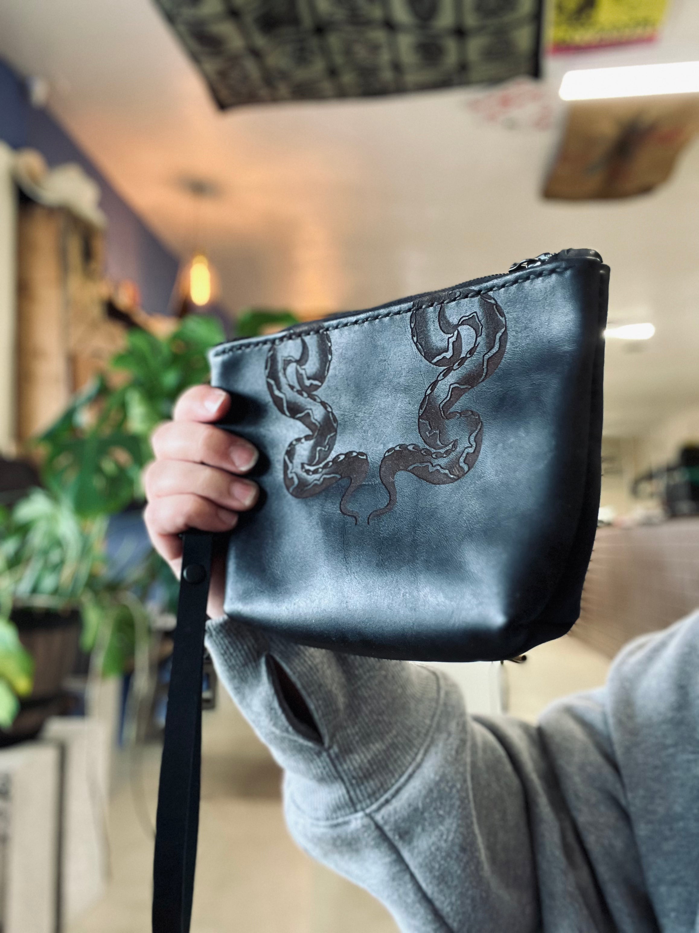 The Gimme Zip Pouch: Snakes