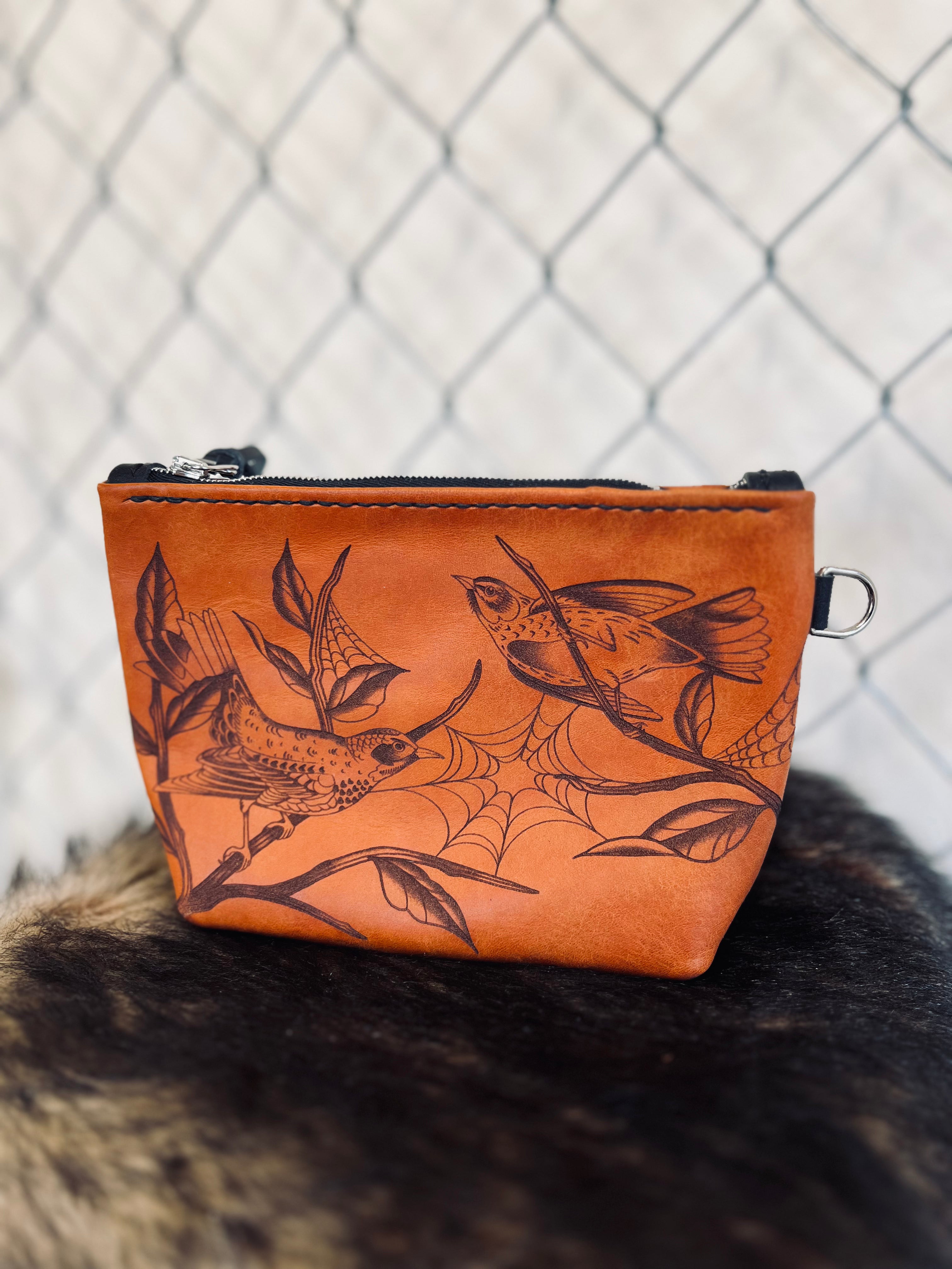 The Gimme Zip Pouch: Spooky Birds