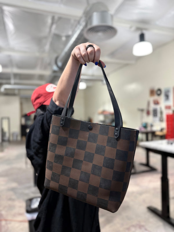 Headliner Tour Tote: Checker Print