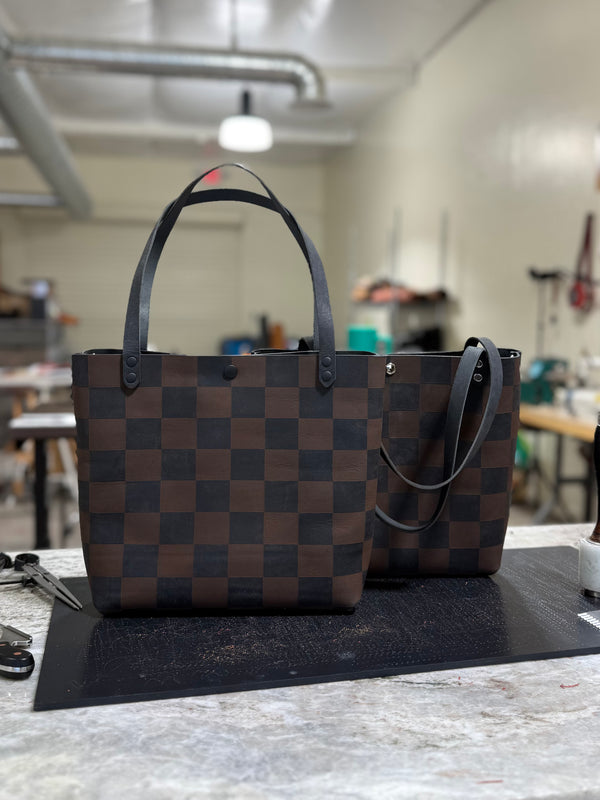 Headliner Tour Tote: Checker Print