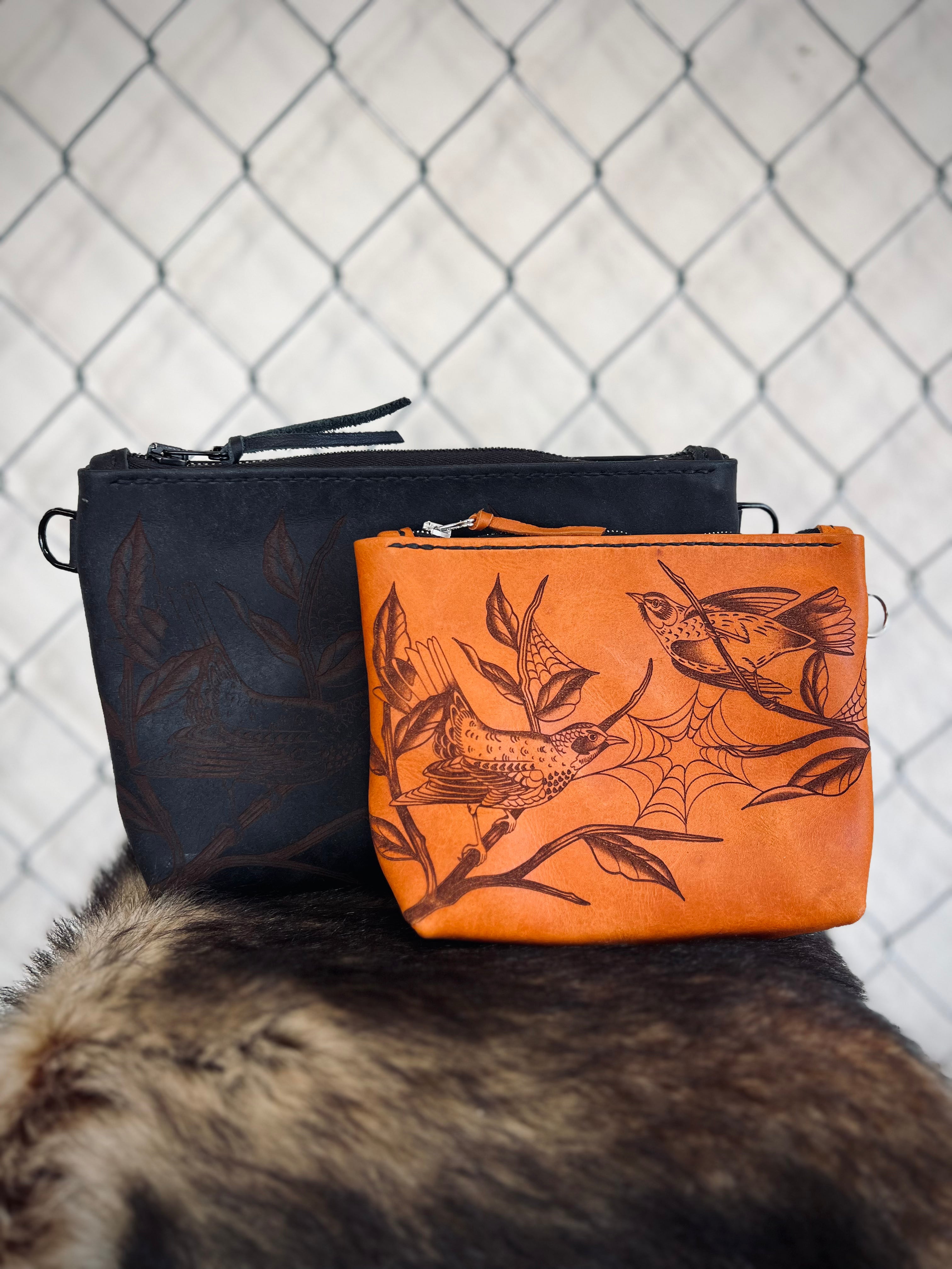 The Gimme Zip Pouch: Spooky Birds