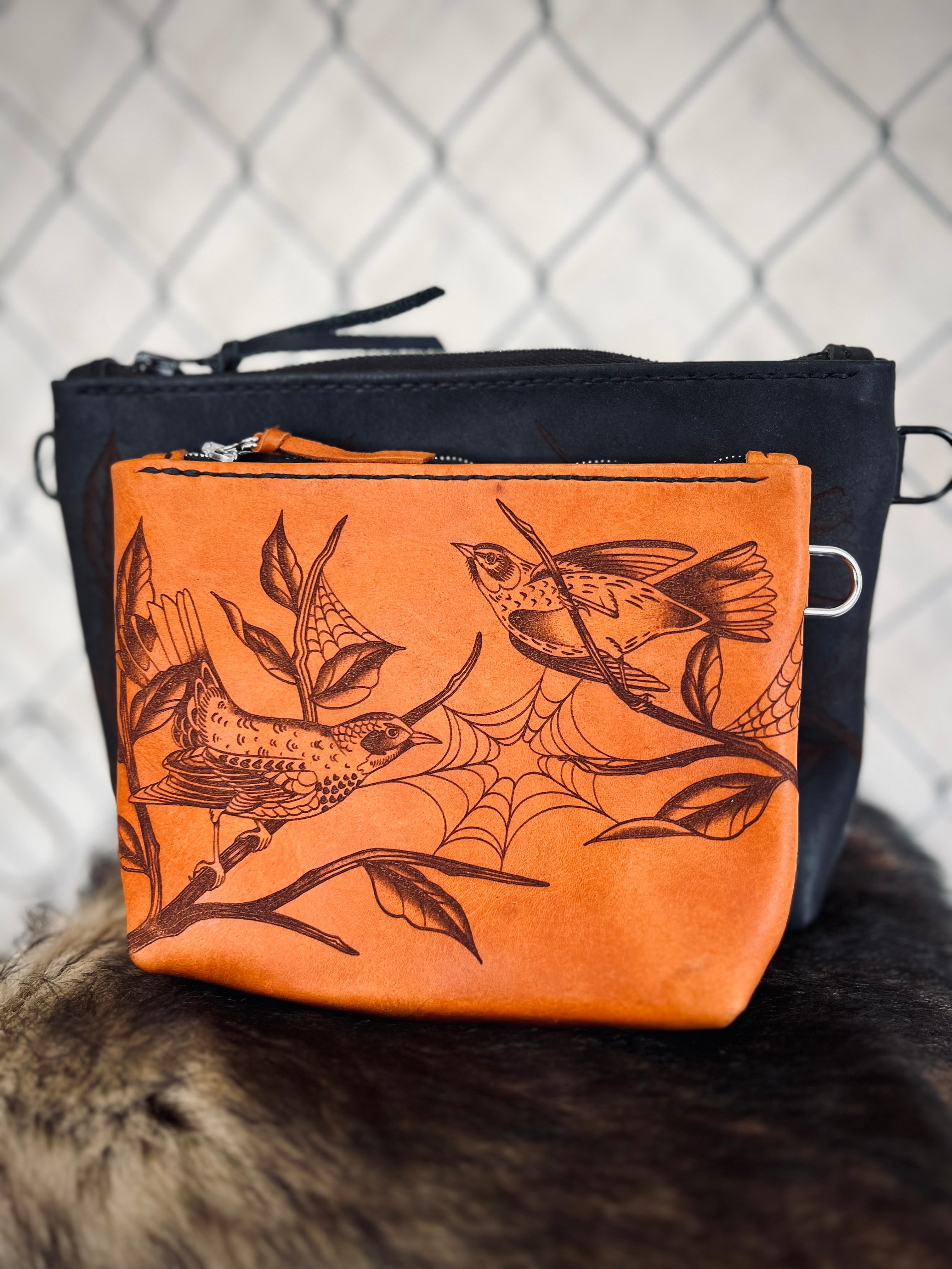 The Gimme Zip Pouch: Spooky Birds