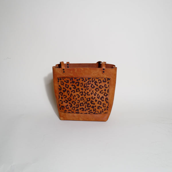 The Work Tote: Leopard Print (ready to ship)