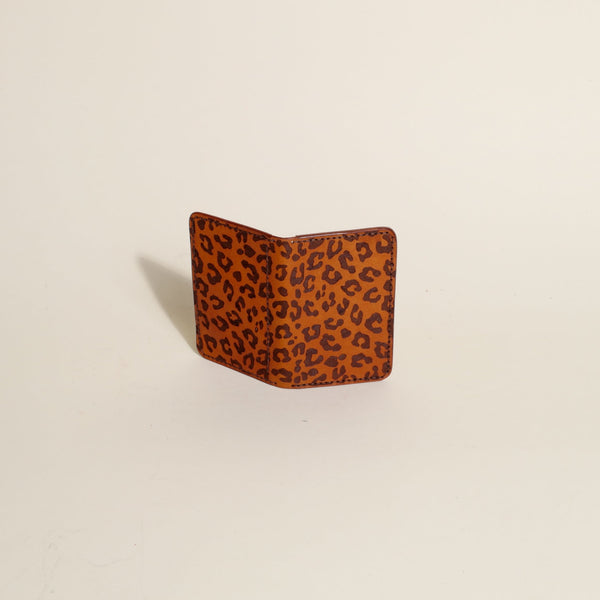 Dodge City Wallet: Leopard Print