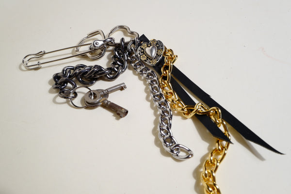 Bag Charm: Mixed Metals