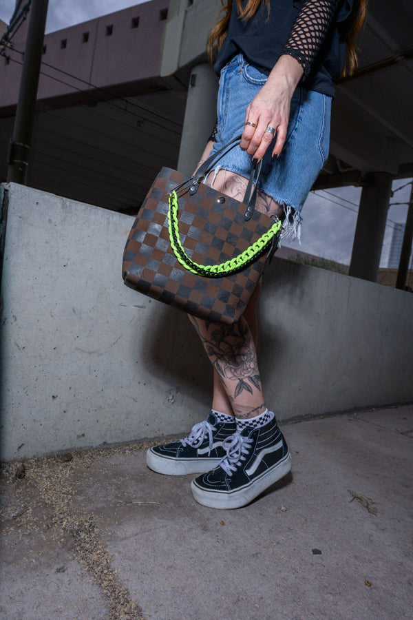 Opener Tour Tote: Checker Print