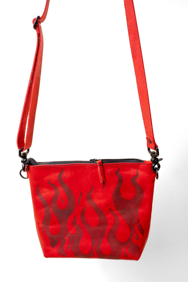 The Lola Zip Crossbody: Flames 🔥
