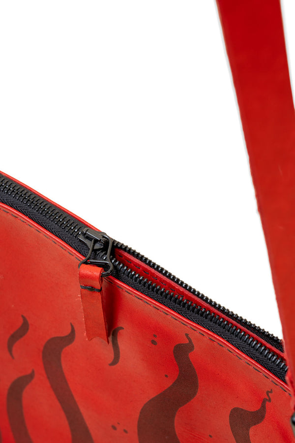 The Lola Zip Crossbody: Flames 🔥